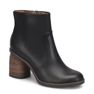 Kork-Ease Black Leather New Women’s Ankle Boots size 11